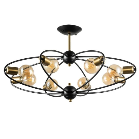 Люстра Arte Lamp A1963PL-8BK GLASGOW Люстра Arte Lamp A1963PL-8BK GLASGOW