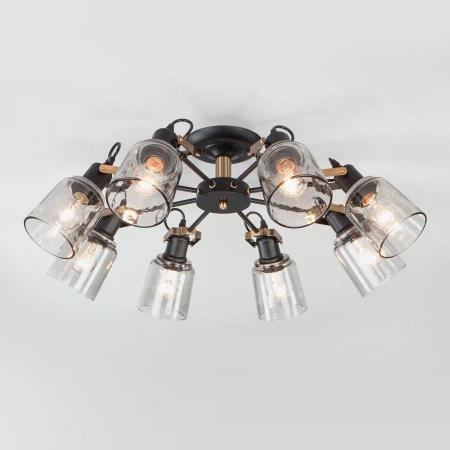 Люстра Eurosvet 70111/8 черный Astor Люстра Eurosvet 70111/8 черный Astor