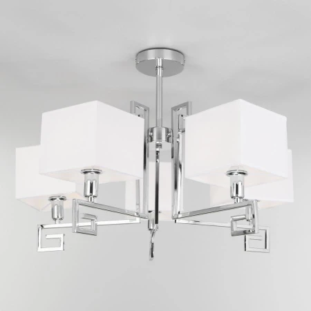 Люстра Eurosvet 60115/5 хром Alma Люстра Eurosvet 60115/5 хром Alma