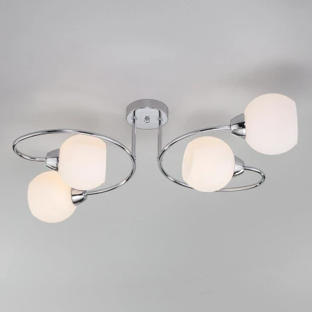 Люстра Eurosvet 30136/4 хром Tulia Люстра Eurosvet 30136/4 хром Tulia