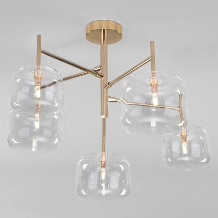 Люстра Eurosvet 70128/5 золото Jar Люстра Eurosvet 70128/5 золото Jar