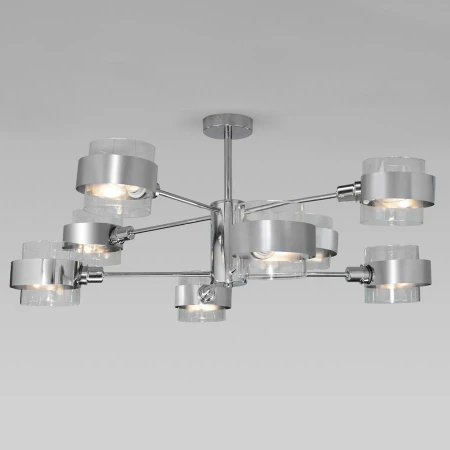 Люстра Eurosvet 70127/8 хром Arcada Люстра Eurosvet 70127/8 хром Arcada