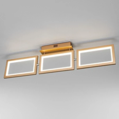 Светильник Eurosvet 90223/3 матовое золото Maya