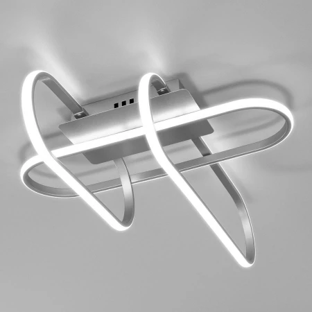 Светильник Eurosvet 90139/3 матовое серебро Grafette