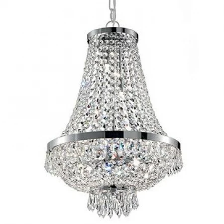 Хрустальная люстра Ideal Lux CAESAR SP6 CROMO CAESAR
