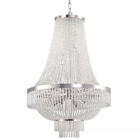 Хрустальная люстра Ideal Lux AUGUSTUS SP12 CROMO AUGUSTUS