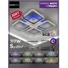 Потолочная люстра Seven Fires Tomiris SF7092/5C-WT-RGB Потолочная люстра Seven Fires Tomiris SF7092/5C-WT-RGB