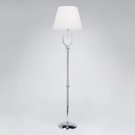 Торшер Eurosvet 01056/1 хром/прозрачный хрусталь Strotskis