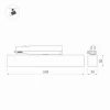 Трековый светильник Arlight LGD-FLAT-4TR-S605-25W Day4000 033696(1) Трековый светильник Arlight LGD-FLAT-4TR-S605-25W Day4000 033696(1)