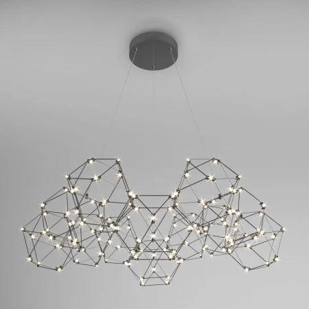 Подвесной светильник Eurosvet Uma 90169/12 черный жемчуг