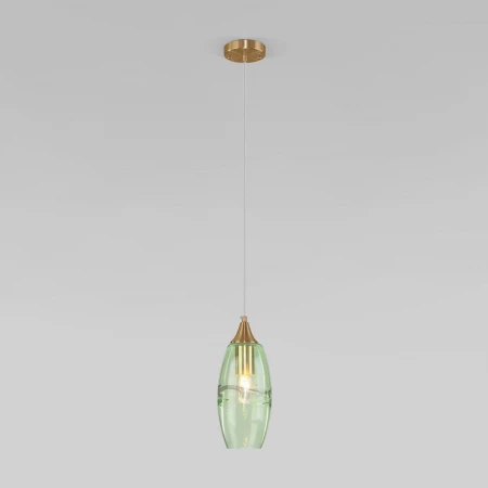 Подвесной светильник Eurosvet Lotus 50222/1 зеленый