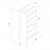 Встраиваемый светодиодный светильник Elektrostandard Step 8 40108/Led белый a055591
