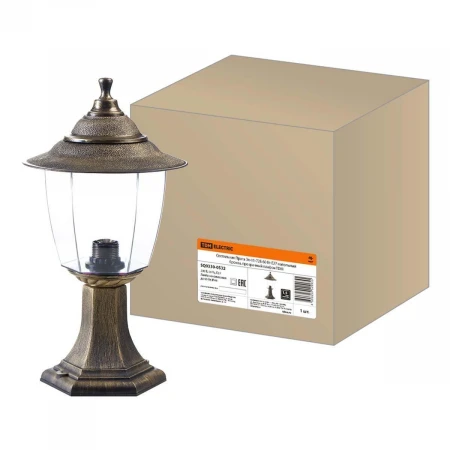 Уличный светильник TDM Electric Прага Эл-11-72Б SQ0330-0532 Уличный светильник TDM Electric Прага Эл-11-72Б SQ0330-0532