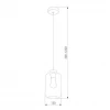 Подвесной светильник TK Lighting 6696 Marco