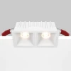 Встраиваемый светильник Maytoni Alfa LED DL043-02-10W3K-D-SQ-W