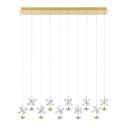 Подвесная светодиодная люстра Eglo Pianopoli 3 390314