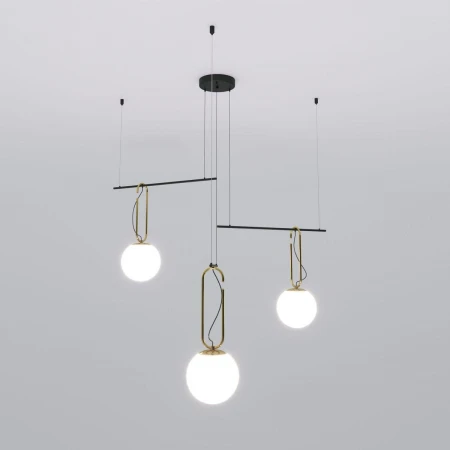 Подвесная люстра Eurosvet Riche 70143/3 черный