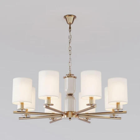 Подвесная люстра Eurosvet Caprera 60146/8 латунь
