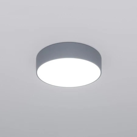 Потолочный светодиодный светильник Eurosvet Entire 90318/1 серый