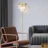 Торшер Eurosvet Elegante 01137/3 золото/прозрачный хрусталь Strotskis Торшер Eurosvet Elegante 01137/3 золото/прозрачный хрусталь Strotskis
