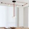 Трековый светильник Denkirs BELTY FLOW DK5564-WH+BK Трековый светильник Denkirs BELTY FLOW DK5564-WH+BK
