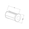 Ландшафтный светодиодный светильник Maytoni Flash O044DL-L1S3K2