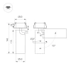 Встраиваемый светодиодный спот Arlight SP-Gabi-Built-Flap-R60-12W Warm3000 049935 Встраиваемый светодиодный спот Arlight SP-Gabi-Built-Flap-R60-12W Warm3000 049935