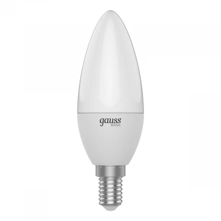 Лампа светодиодная Gauss E14 5,5W 4100К матовая 1033126