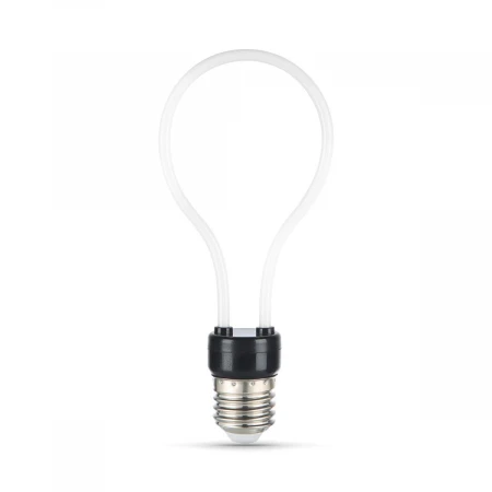 Лампа светодиодная филаментная Gauss E27 4W 2700K матовая 1004802104