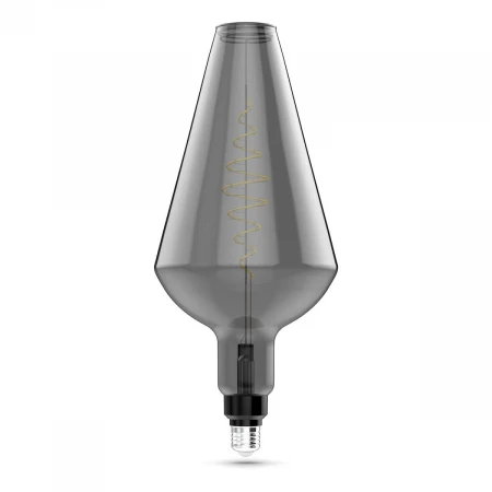 Лампа светодиодная филаментная Gauss E27 8,5W 1800K серая 180802005