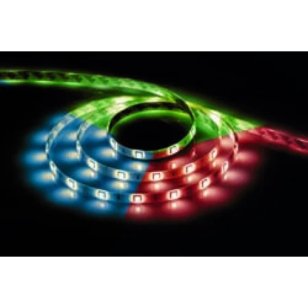 Светодиодная влагозащищенная лента Feron 14,4W/m 60LED/m 5050SMD RGB 5M LS607 27651 Светодиодная влагозащищенная лента Feron 14,4W/m 60LED/m 5050SMD RGB 5M LS607 27651