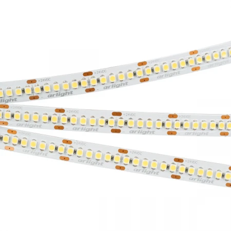 Светодиодная лента Arlight 19,2W/m 240LED/m 3528SMD теплый белый 5M 028622(2)