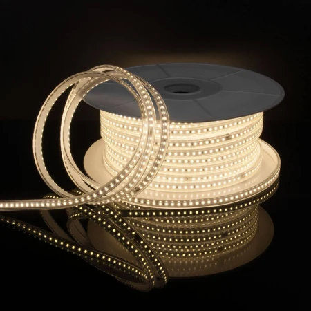 Светодиодная влагозащищенная лента Elektrostandard 8W/m 60LED/m 2835SMD дневной белый 50M a053637 Светодиодная влагозащищенная лента Elektrostandard 8W/m 60LED/m 2835SMD дневной белый 50M a053637