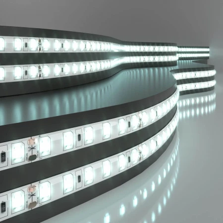 Светодиодная влагозащищенная лента Elektrostandard 9,6W/m 120LED/m 2835SMD холодный белый 5M a052964 Светодиодная влагозащищенная лента Elektrostandard 9,6W/m 120LED/m 2835SMD холодный белый 5M a052964