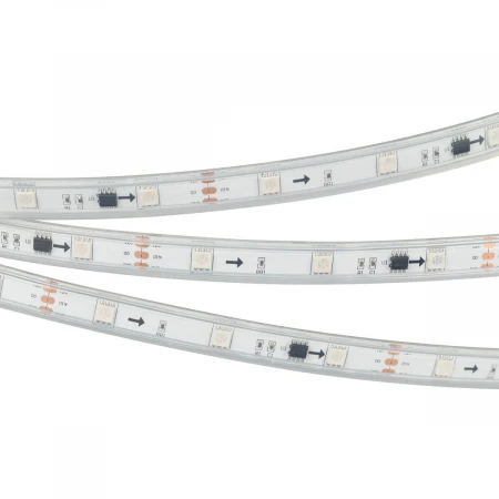 Светодиодная влагозащищенная лента Arlight 7,2W/m 30LED/m 5060SMD разноцветная 5M SPI-P-B30-12mm 12V RGB-PX3 026370(3) Светодиодная влагозащищенная лента Arlight 7,2W/m 30LED/m 5060SMD разноцветная 5M SPI-P-B30-12mm 12V RGB-PX3 026370(3)