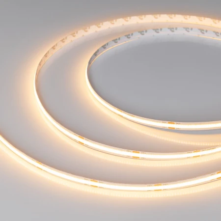 Светодиодная лента Arlight 10W/m 480Led/m CSP теплый белый 20M COB-X480-8mm 24V Warm2700 048026 Светодиодная лента Arlight 10W/m 480Led/m CSP теплый белый 20M COB-X480-8mm 24V Warm2700 048026