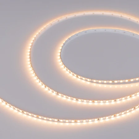 Светодиодная лента Arlight 6W/m 140Led/m 2835SMD теплый белый 5M UL-A140-3.5mm 24V Warm2700 045972