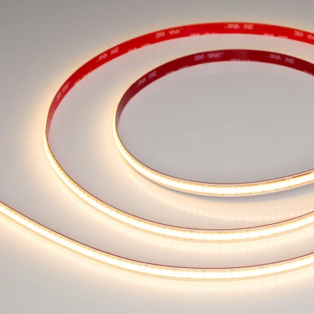 Светодиодная лента Arlight 10W/m 480Led/m CSP теплый белый 5M COB-X480-10mm 24V Warm2700 044197 Светодиодная лента Arlight 10W/m 480Led/m CSP теплый белый 5M COB-X480-10mm 24V Warm2700 044197