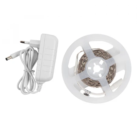 Лента светодиодная General GLS-5050-30-7.2-12-IP20-PRO-3-3-KIT готовый комплект 3м с адаптером