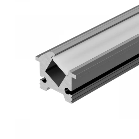 Профиль встраиваемый Arlight SL-Bevel-H12-F13-2000 Anod Iron Grey 045329