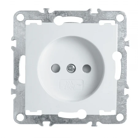 Розетка Feron Stekker Эрна б/з 10A 250V с защитной шторкой белый PST10-9109-01 39316 Розетка Feron Stekker Эрна б/з 10A 250V с защитной шторкой белый PST10-9109-01 39316