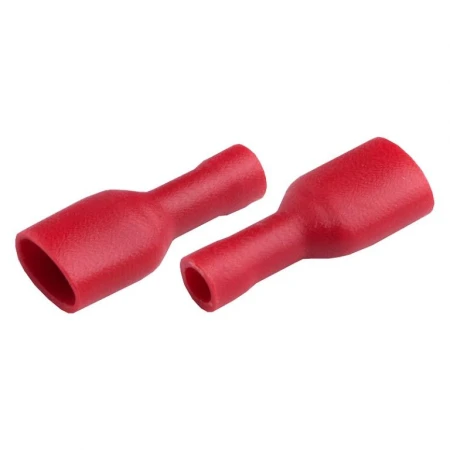 Разъем General РпИмп 1,25-250 (плоский, изолированный полностью) "мама" GRIF-1,25-7,4 Красный, 100 штук Разъем General РпИмп 1,25-250 (плоский, изолированный полностью) "мама" GRIF-1,25-7,4 Красный, 100 штук