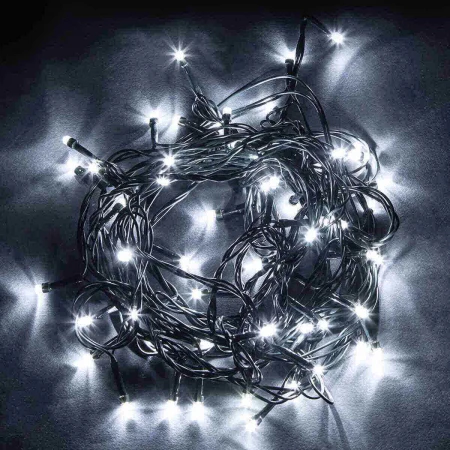 Светодиодная гирлянда Feron Линейная 230V 5000K холодный белый без мерцания CL08 26735 Светодиодная гирлянда Feron Линейная 230V 5000K холодный белый без мерцания CL08 26735