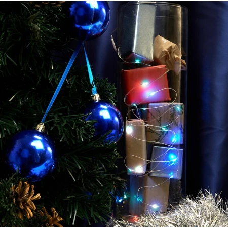 Светодиодная гирлянда Feron CL588 линейная Роса, 5000К, 2м, с питанием от батареек, прозрачный шнур 51440 Светодиодная гирлянда Feron CL588 линейная Роса, 5000К, 2м, с питанием от батареек, прозрачный шнур 51440