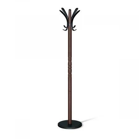 Напольная вешалка Sheffilton SHT-CR15 коричневый/черный муар 2175086401