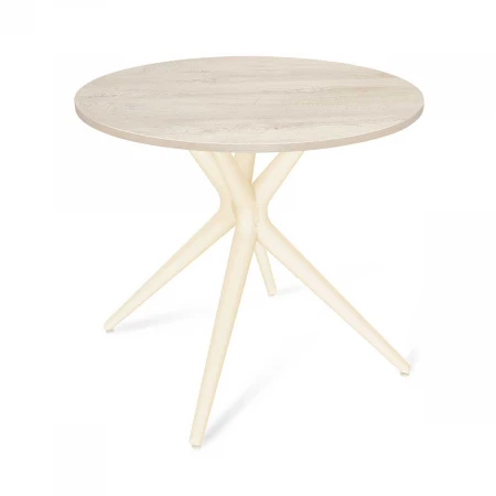 Кухонный стол Sheffilton SHT-TU30/80 ЛДСП бежевый/дуб беленый 8699842801