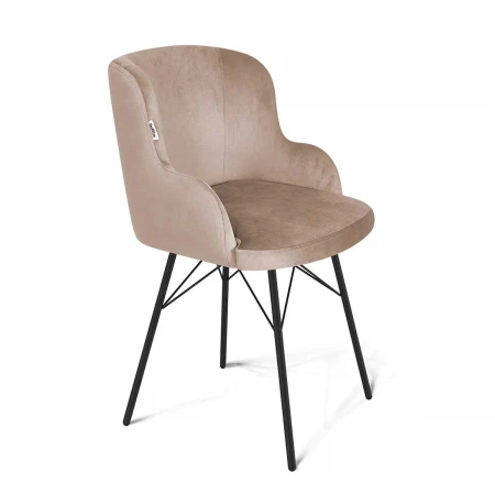 Кухонный стул Sheffilton SHT-ST39/S64 латте/черный муар 9392451702