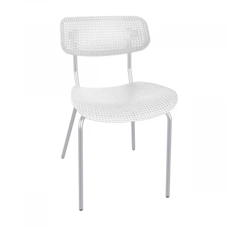 Кухонный стул Sheffilton SHT-S85М белый/хром лак 6231798802