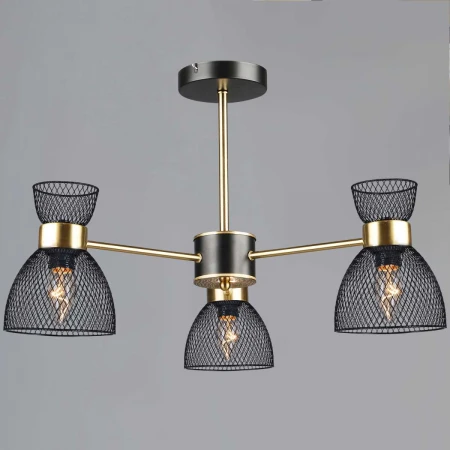 Люстра Reluce 39760-0.3-03 COP+BK