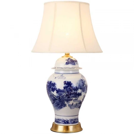 Настольная лампа Loft-Concept Blue & White Chinoiserie 43.1270-0 Настольная лампа Loft-Concept Blue & White Chinoiserie 43.1270-0